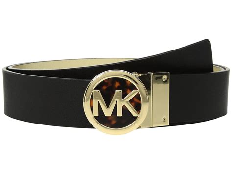 michael kors belt women's black|Michael Kors belts for ladies.